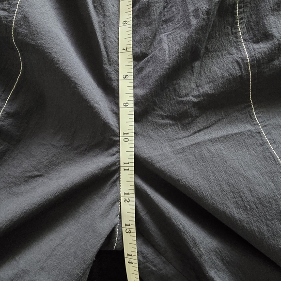 Ganni Elasticated Curve Pant in Navy Size L/40 52% Cotton - Picture 13 of 16